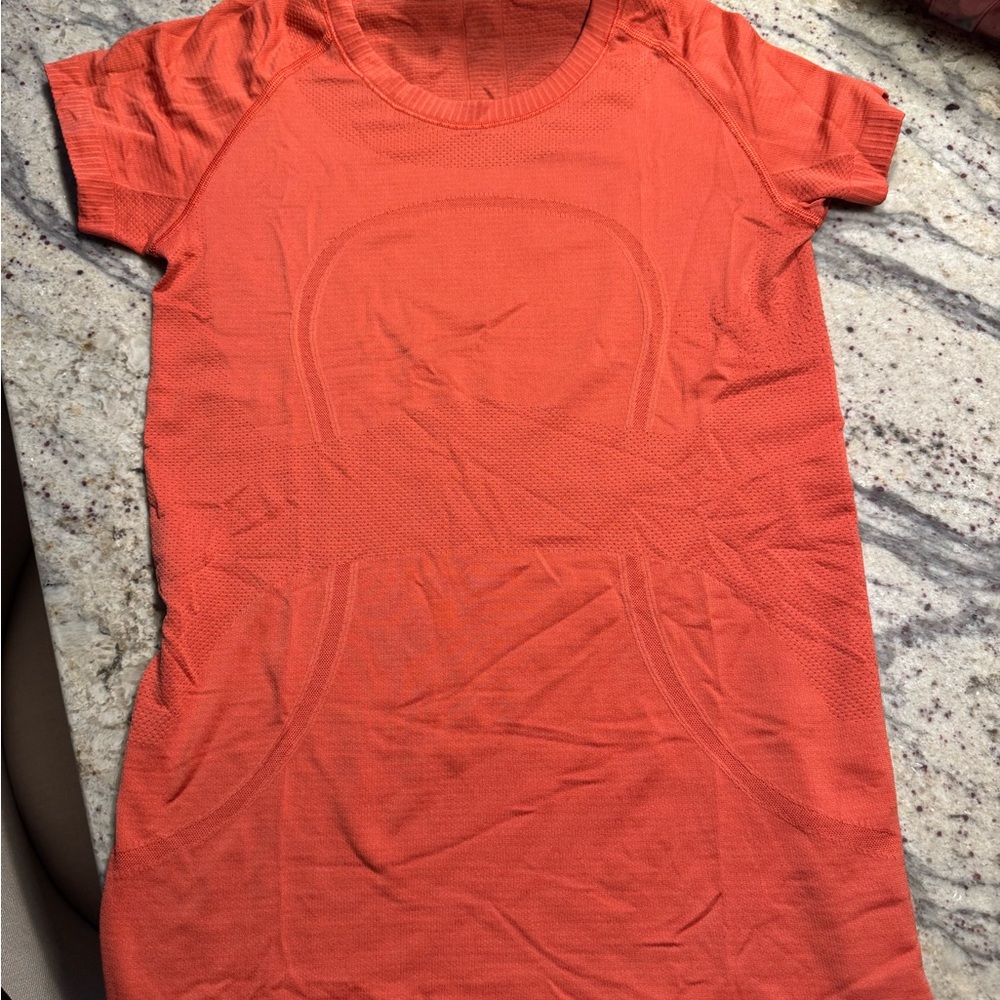 Women's Red/ Orange LululemonTop